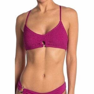 The Bikini Lab Smocked Bikini Top